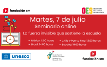 Seminario online «La Fuerza invisible que sostiene la escuela»